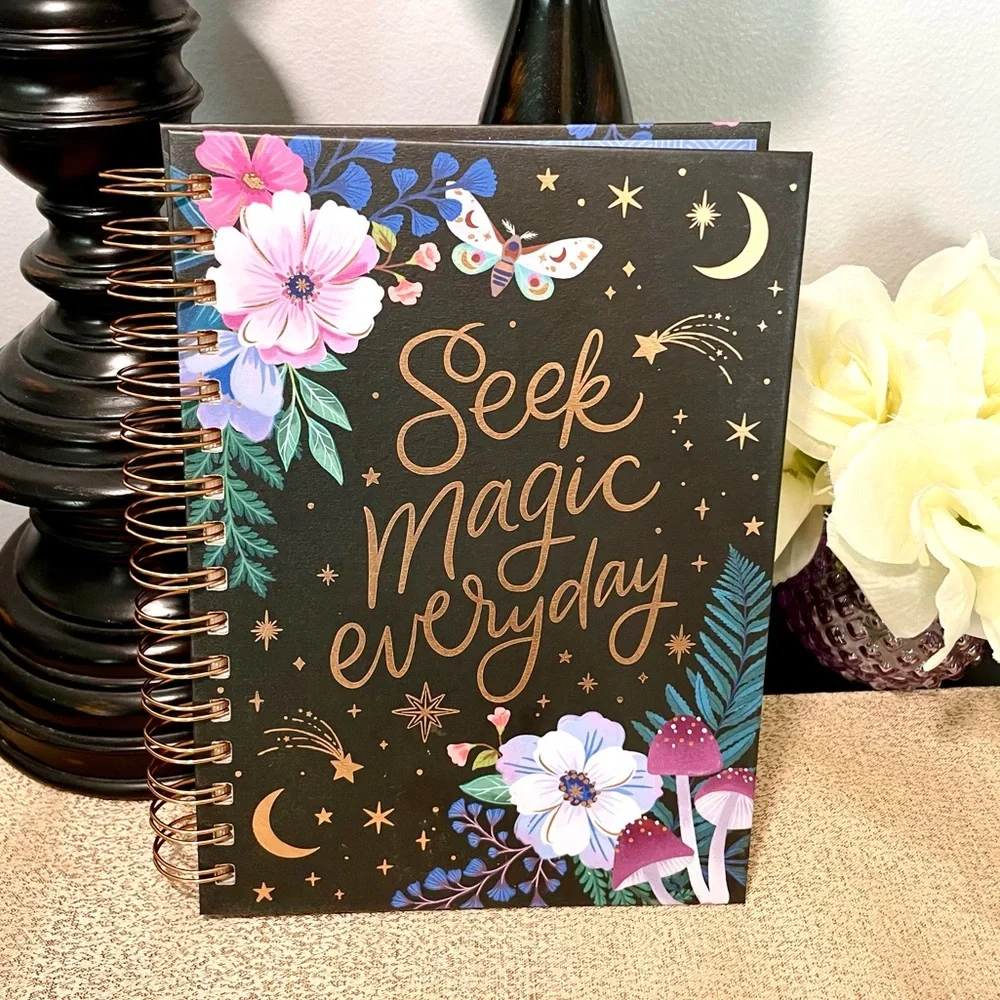 NWT SEEK MAGIC EVERYDAY Hardcover Notebook/Journal Notepad Stationery Bundle